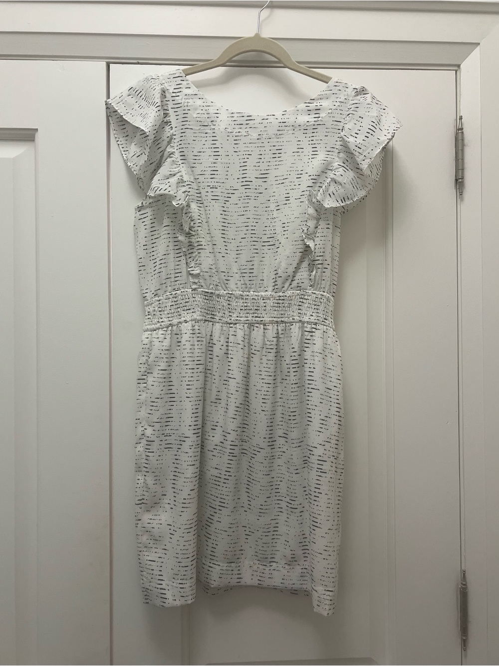 BCBGeneration White Mini Dress with Pattern